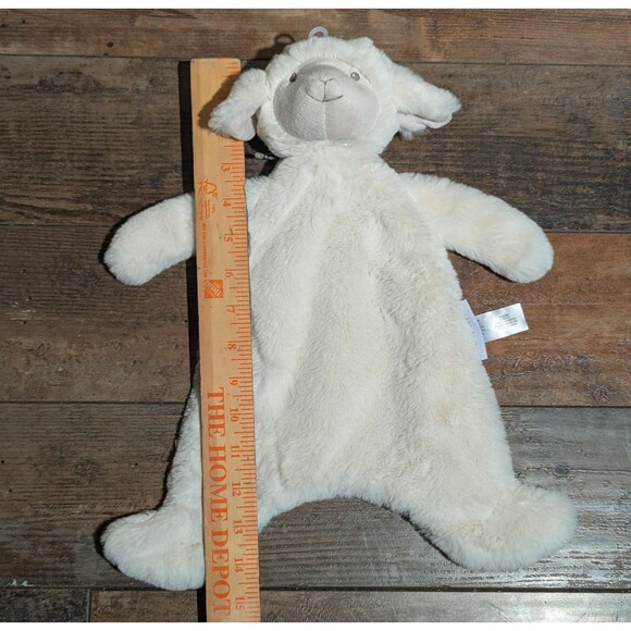 Snuggle Dreams: Mon Ami Lamb Security Blanket - Softest Cuddles! - Picture 3 of 4